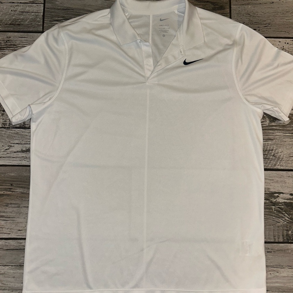 Nike Dri-FIT Victory Men’s Golf Polo size L breathable fabric